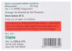 Misoprost 25 Tablet 4