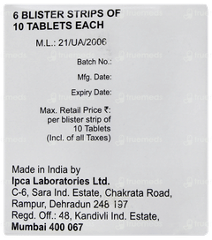 Ipca Mmf 500 Tablet 10 Ipca Mmf 500 Tablet 10