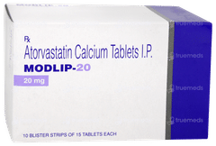 Modlip 20 Tablet 15 Modlip 20 Tablet 15