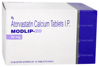 Modlip 20 Tablet 15
