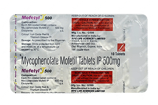 Mofetyl 500 Tablet 10