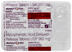 Mofetyl S 360 Tablet 10