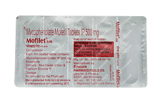 Mofilet 500 MG Tablet 10