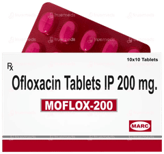 Moflox 200Mg Tablet 10