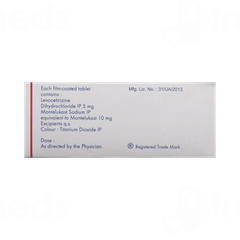 Monkezin 10/5 MG Tablet 10