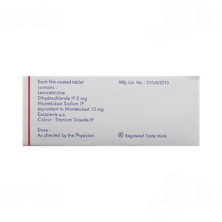 Monkezin 10/5 MG Tablet 10