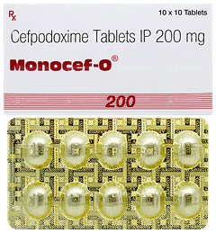 Monocef O 200 Tablet 10