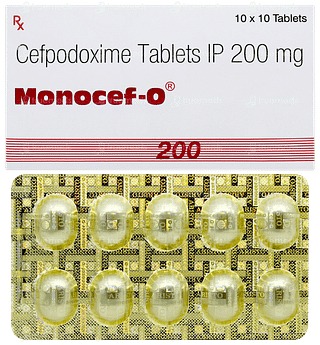 Monocef O 200 Tablet 10