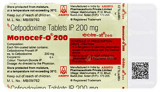 Monocef O 200 Tablet 10