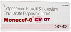 Monocef O Cv Dt Tablet 10