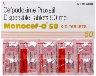 Monocef O 50 Kid Tablet 10