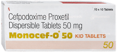 Monocef O 50 Kid Tablet 10 Monocef O 50 Kid Tablet 10