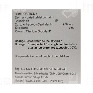 Monodrox 250 MG Tablet 10