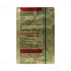 Monodrox 500 MG Tablet 10
