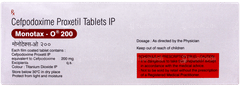 Monotax O 200 Tablet 10