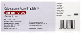 Monotax O 200 Tablet 10