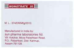 Monotrate 20 Tablet 10
