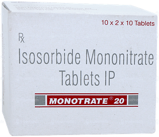 Monotrate 20 Tablet 10