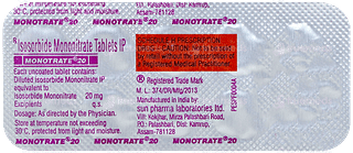 Monotrate 20 Tablet 10