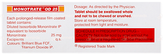 Monotrate Od 25 Tablet 10