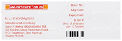 Monotrate Od 25 Tablet 10 Monotrate Od 25 Tablet 10