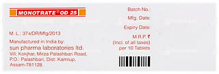 Monotrate Od 25 Tablet 10