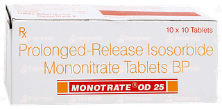 Monotrate Od 25 Tablet 10