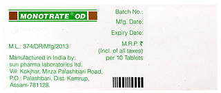 Monotrate Od Tablet 10