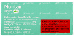 Montair 4mg Chewable Tablet 15
