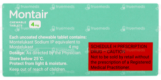 Montair 4mg Chewable Tablet 15