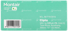 Montair 4mg Chewable Tablet 15