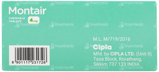 Montair 4mg Chewable Tablet 15