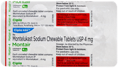 Montair 4mg Chewable Tablet 15