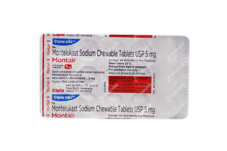 Montair 5mg Chewable Tablet 15