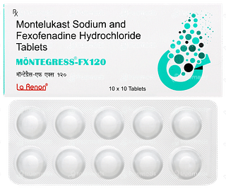 Montegress Fx 120 Tablet 10