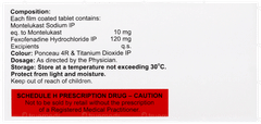 Montegress Fx 120 Tablet 10