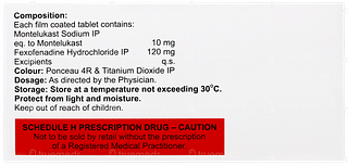 Montegress Fx 120 Tablet 10