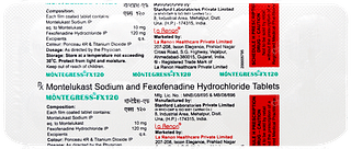 Montegress Fx 120 Tablet 10