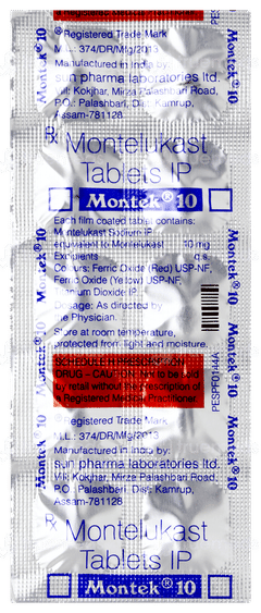 Montek 10 Tablet 10 Montek 10 Tablet 10