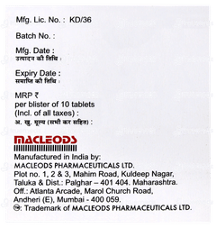 Montemac 10 Tablet 10 Montemac 10 Tablet 10