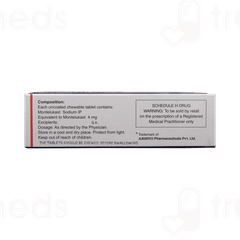 Montina 4 Chewable Tablet 10