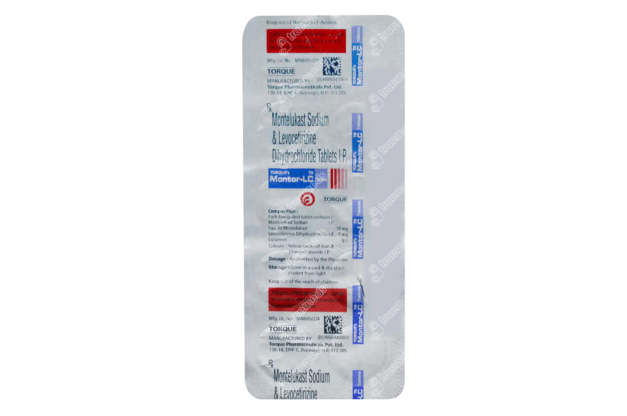 Montor Lc 10/5 MG Order Montor Lc 10/5 MG Tablet Online at Truemeds