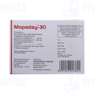 Mopaday 30 Tablet 10