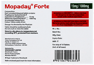 Mopaday Forte Tablet 10