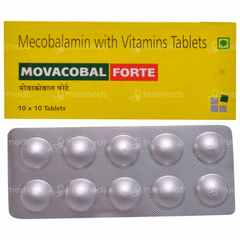 Movacobal Forte 1000 Mcg Tablet 10 Movacobal Forte 1000 Mcg Tablet 10