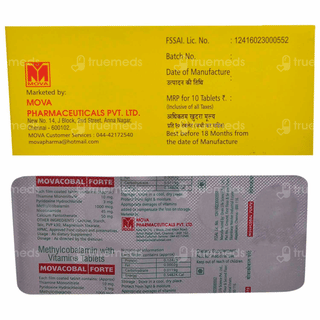 Movacobal Forte 1000 Mcg Tablet 10