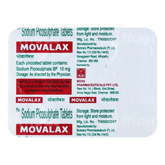 Movalax 10 Mg Tablet 10 Movalax 10 Mg Tablet 10