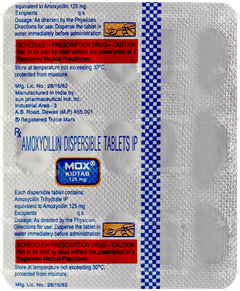 Mox 125Mg Kidtab 15 Mox 125Mg Kidtab 15