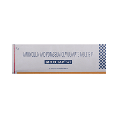 Moxclav 375 Tablet 10 Moxclav 375 Tablet 10