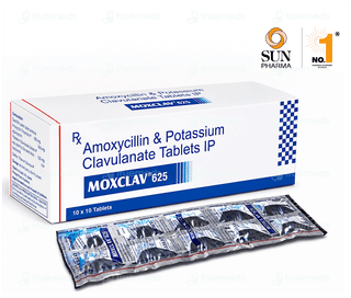 Moxclav 625 Tablet 10